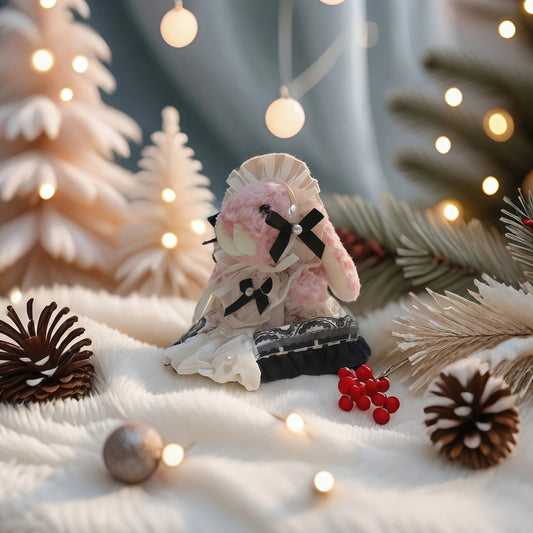 Elegant Ball Gown for Jellycat Yummy Bunny | Palace Style Doll Clothes